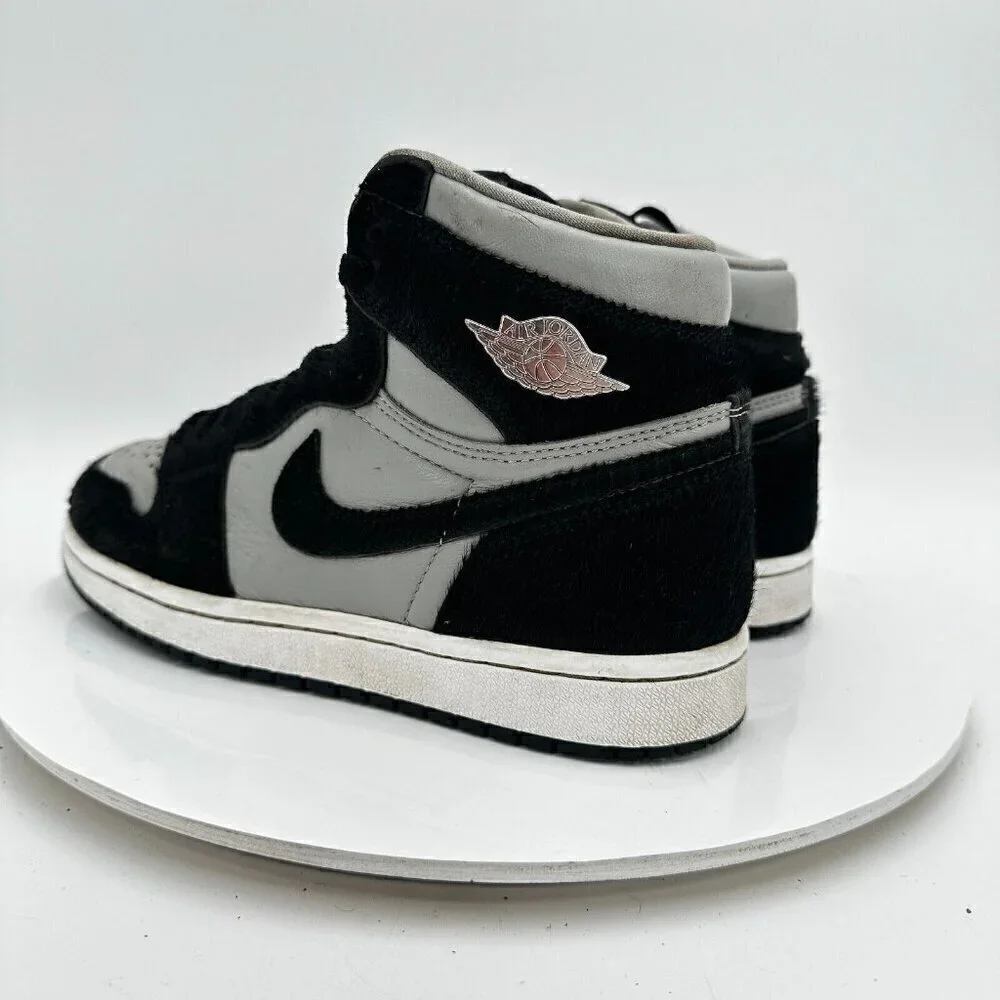 Nike Air Jordan 1 Retro High Women Sz 7.5 DZ2523-001 Medium Grey White Shoe
